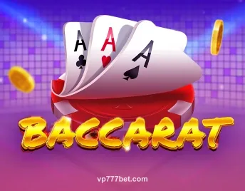 Hình ảnh trò chơi Baccarat tại vp777 casino